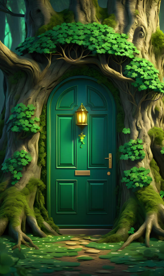 St Patty's door