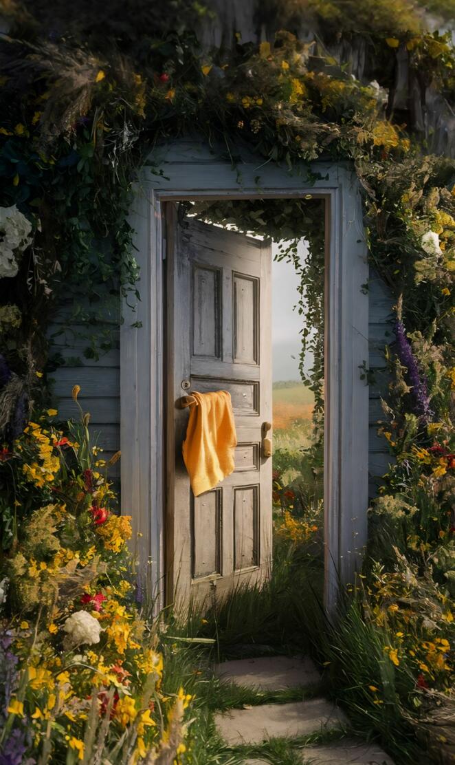 Door to field