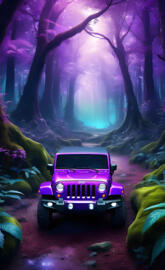 Purple Jeep Wrangler 003