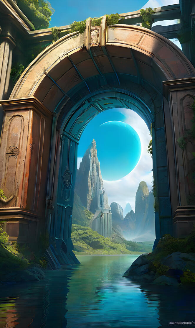 the portal into the lost island