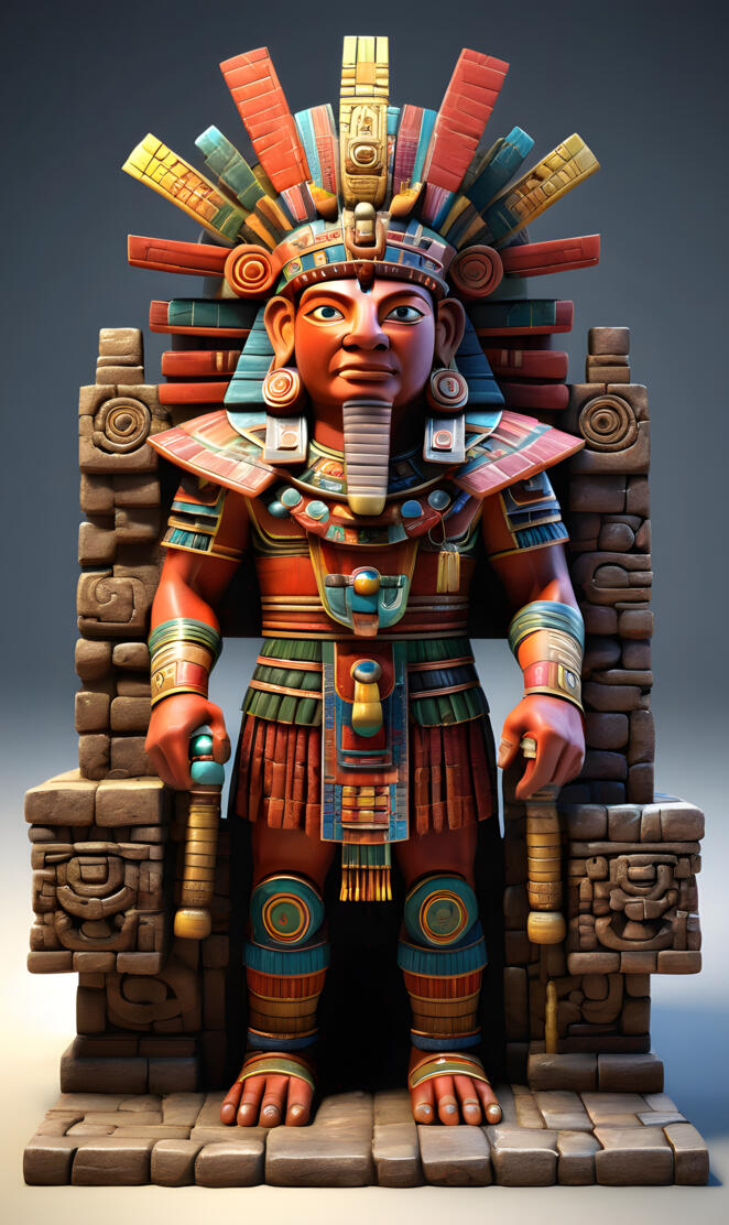 Viracocha portal Inca God,