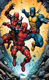 Wolverine got lost on his way to his closet