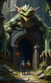 a statue of a person with a crown and a beard