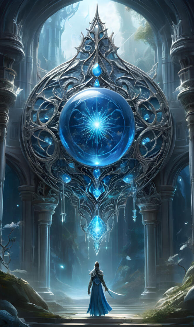 Under the sacred portal