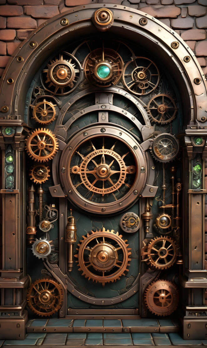 a large clock on a building