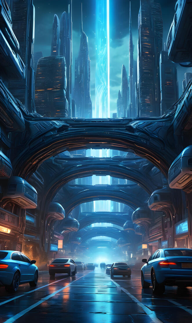 Portal to an alien civilisation