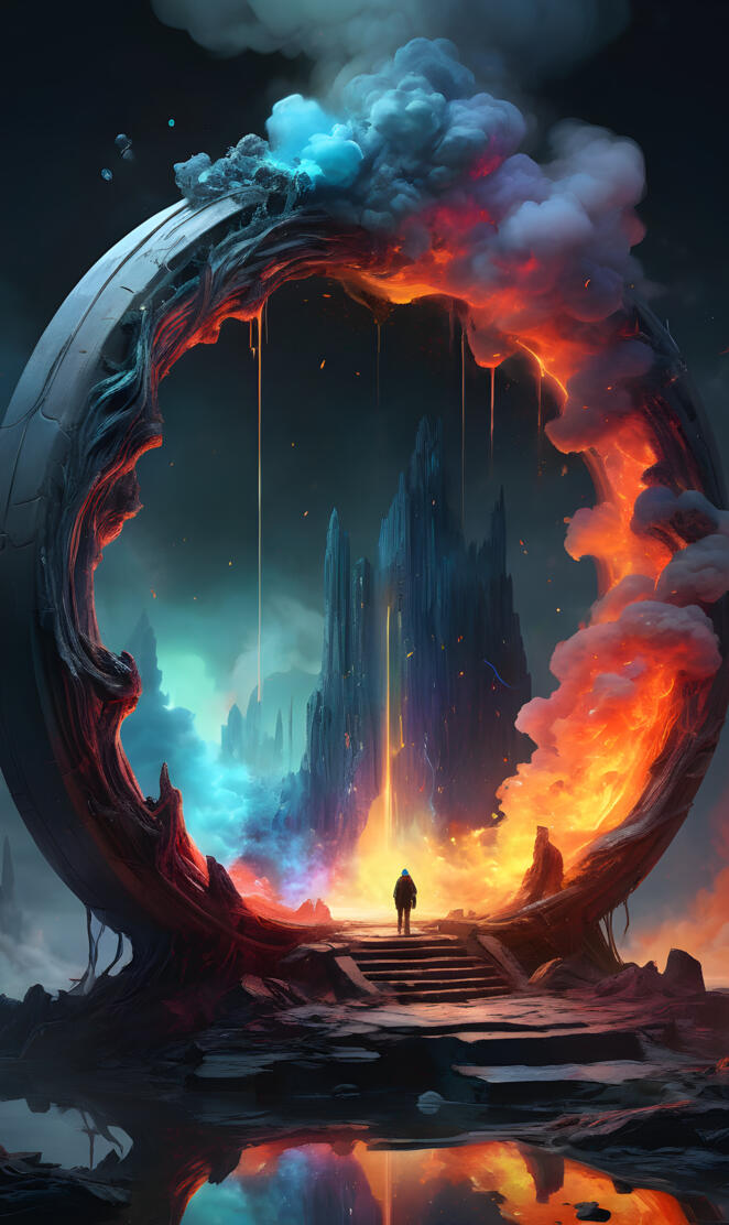 portal to the center of the earth