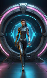 Suki Mystic Ranger & Multiverse Traveller, by Lord Elboron, Fantasy