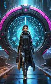 Zowie Mystic Ranger & Multiverse Traveller, Lord Elboron Fantasy Art