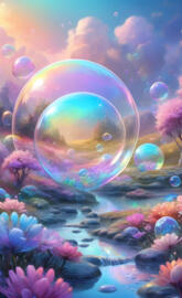 bubble time portal field of dreams
