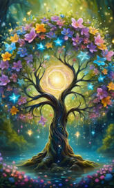 Floral Portal Tree #2 Fuchsiamama610🌺