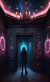 portal to another world spooky house