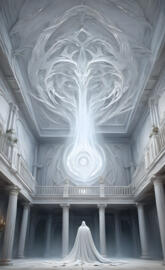 ceiling phortal of ghost of good fantasm came through