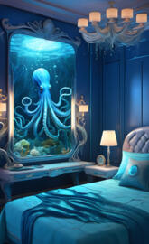 Mirror Mirror, who is the bluest creature in the sea?