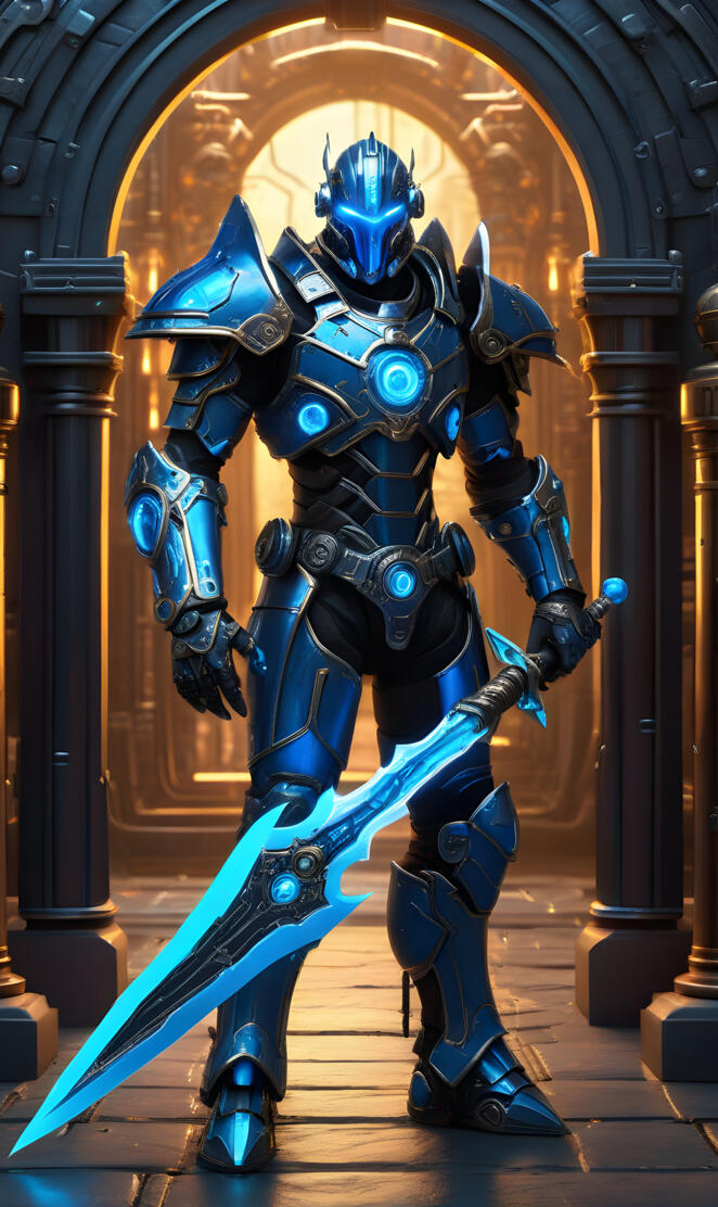 Mechaknight Warrior 3