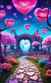 Thru the Time Portal to Cross over to the Land of Love