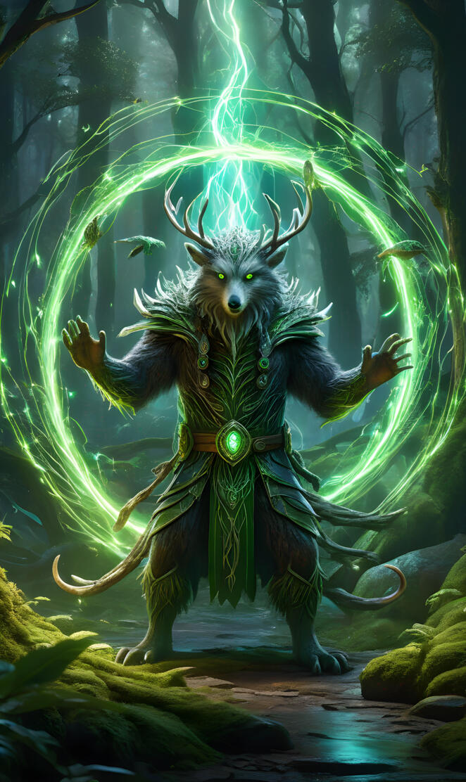 Zavron, Wolf Pack Shaman