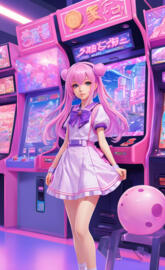 arcade girl