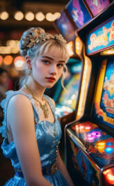Cinderella, 90s Arcade, 1990s fashion.