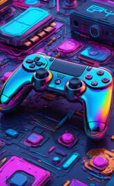 a group of colorful arcade games