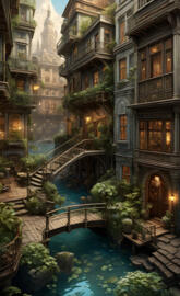 Peaceful simple life