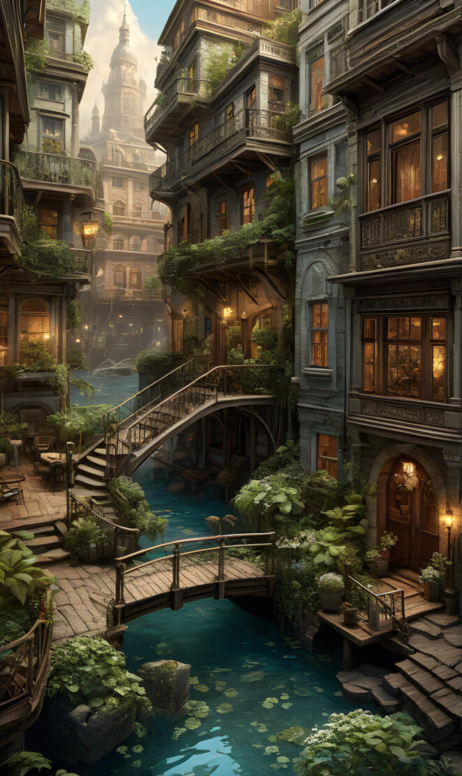 Peaceful simple life