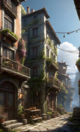 a building with a balcony