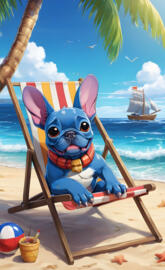 stitch frenchie
