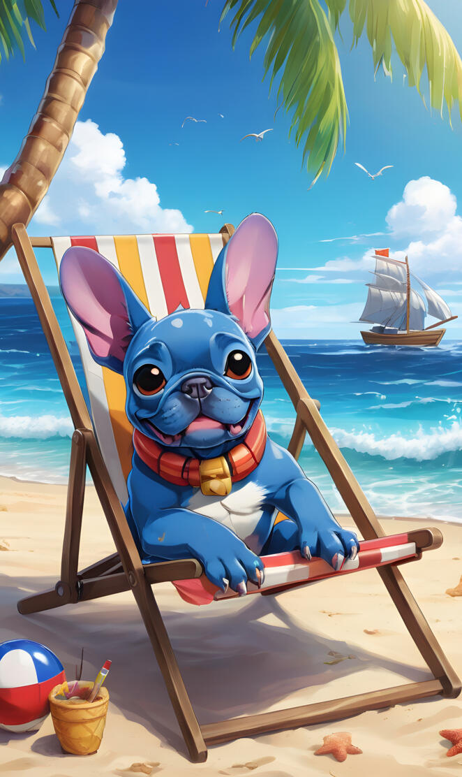 stitch frenchie