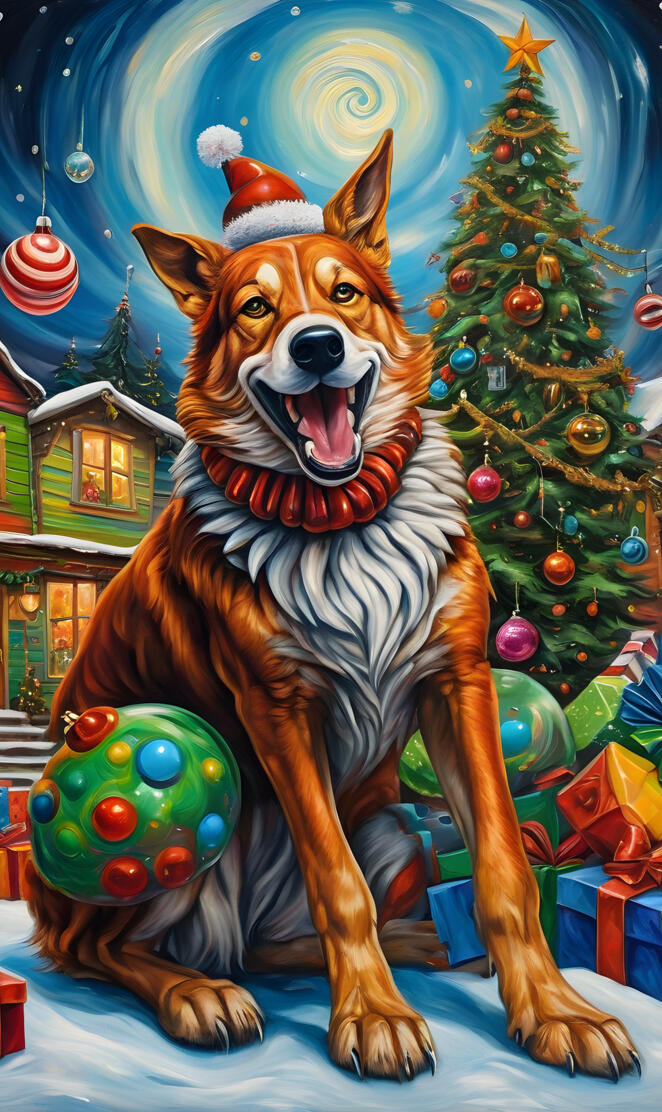 #dogs #christmas