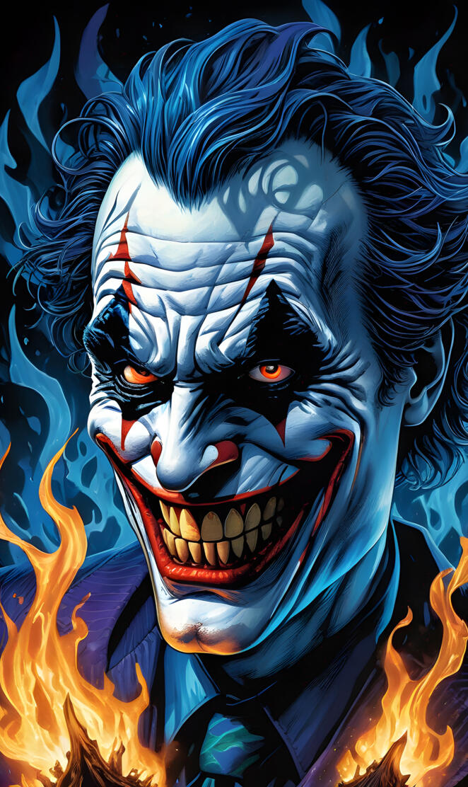 Joker 💬 embrace your inner Choas.
Why So Serious? - (My Creation)