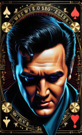 Elvis Presley ... as joker
