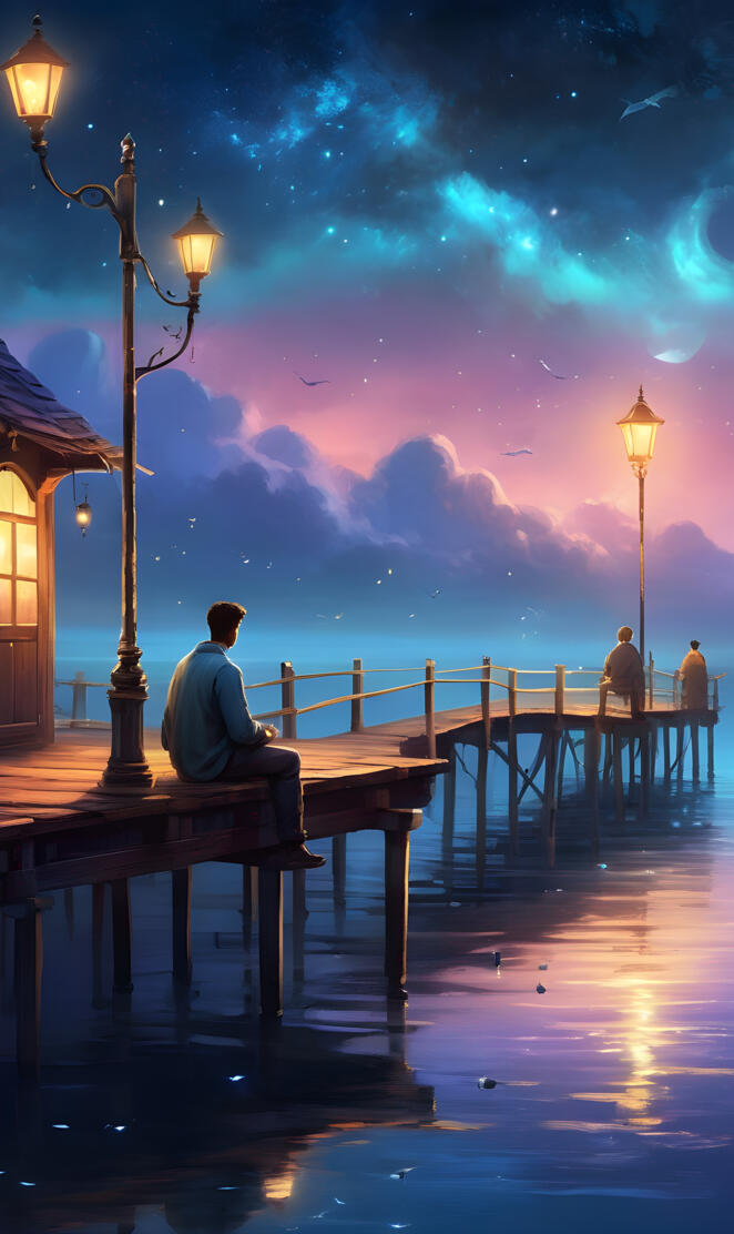 Thinking about the night sky