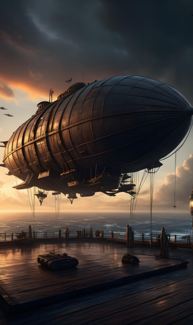 Steampunk Isabella's characters Airship transport and vehicles