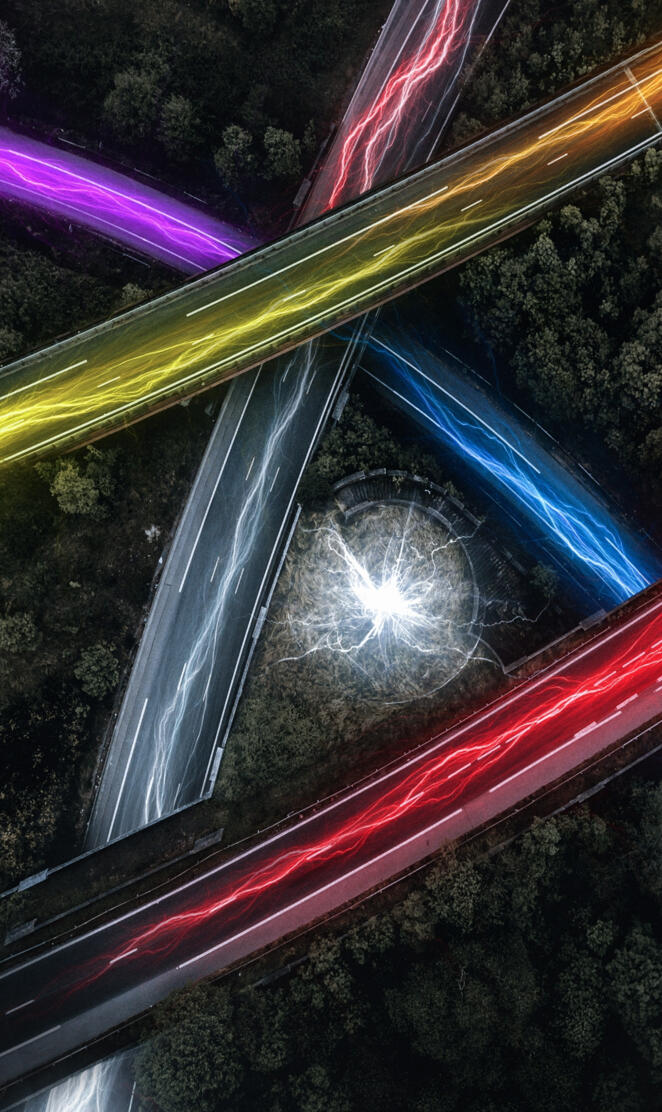Neon bridges