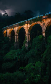 nine arch bridge in srilanka
