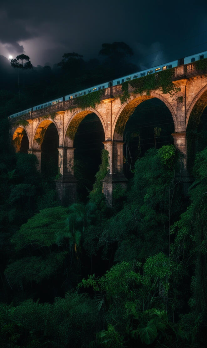 nine arch bridge in srilanka