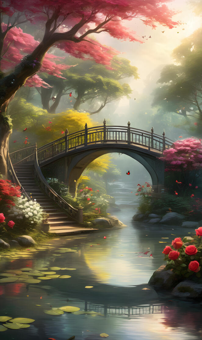 Churny Course Bridge at Northern Butterfly River