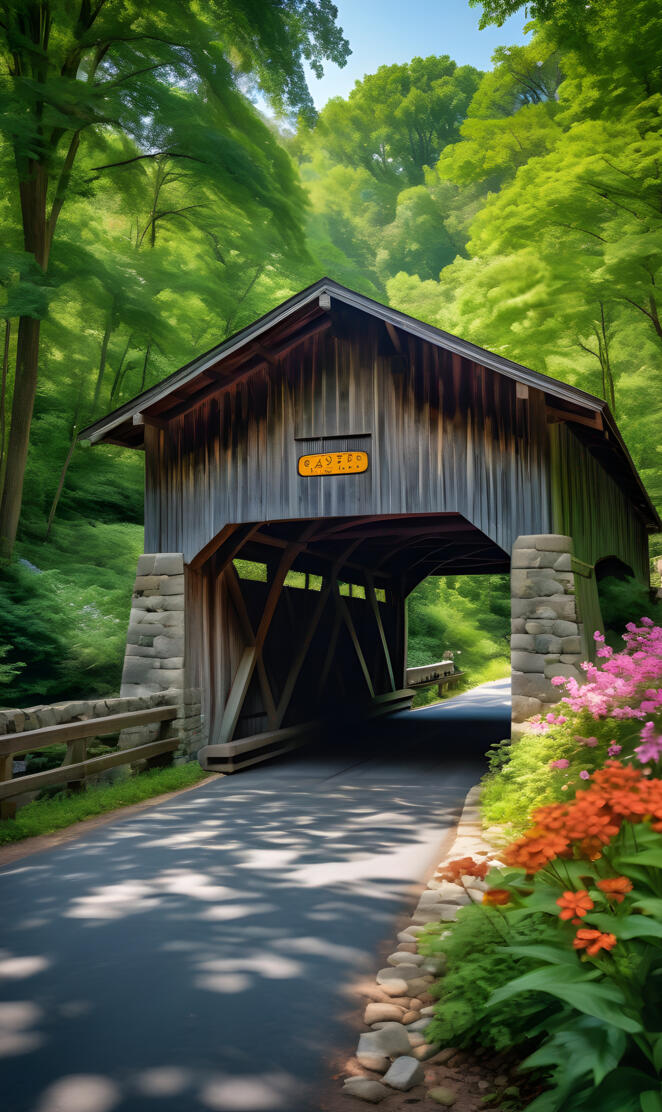 covered bridge