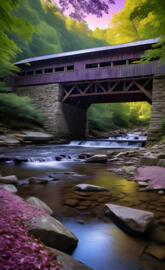 covered bridge