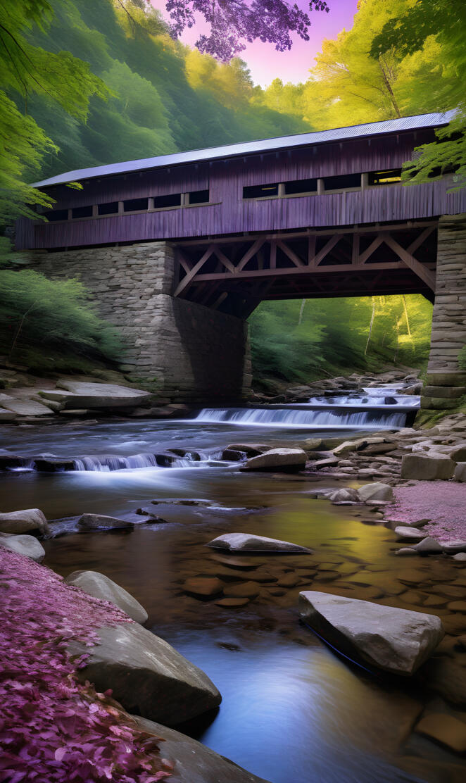 covered bridge