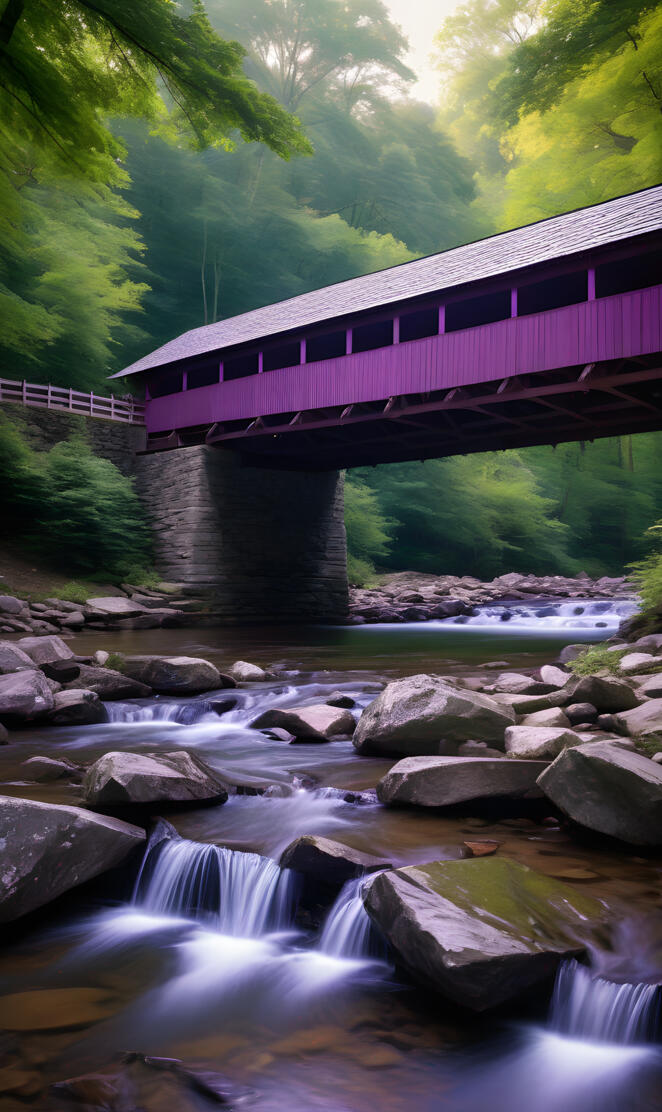 covered bridge