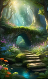 forest bridge