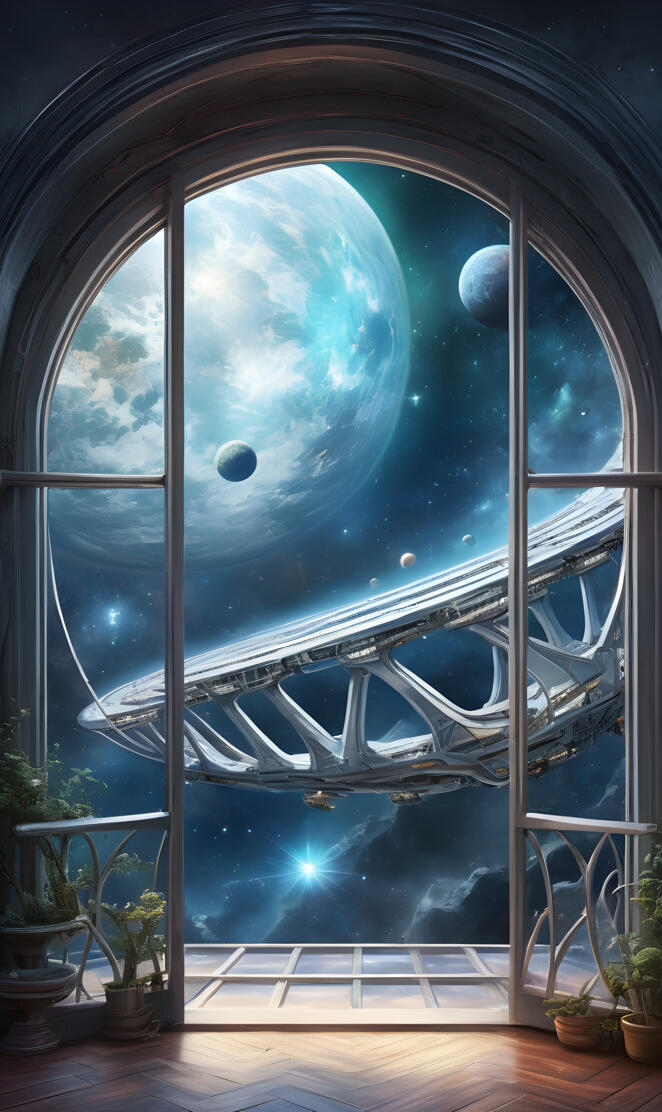 View From the Space Ark