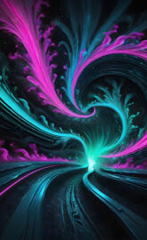 pretty colorful abstract