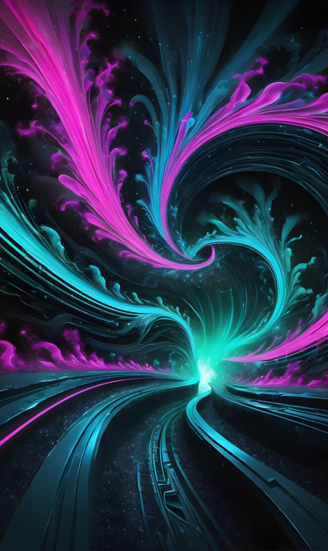 pretty colorful abstract