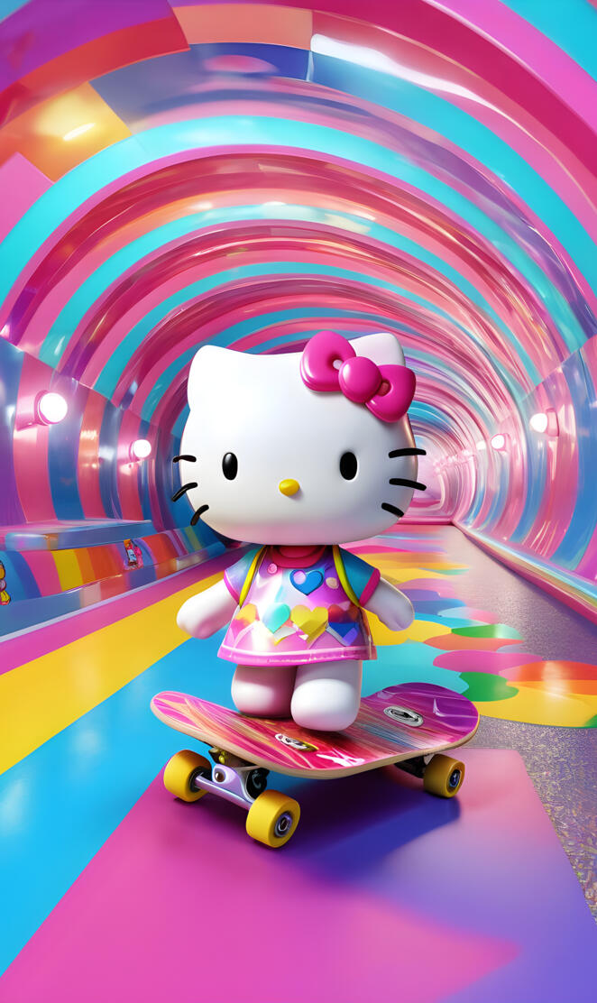 a toy on a skateboard