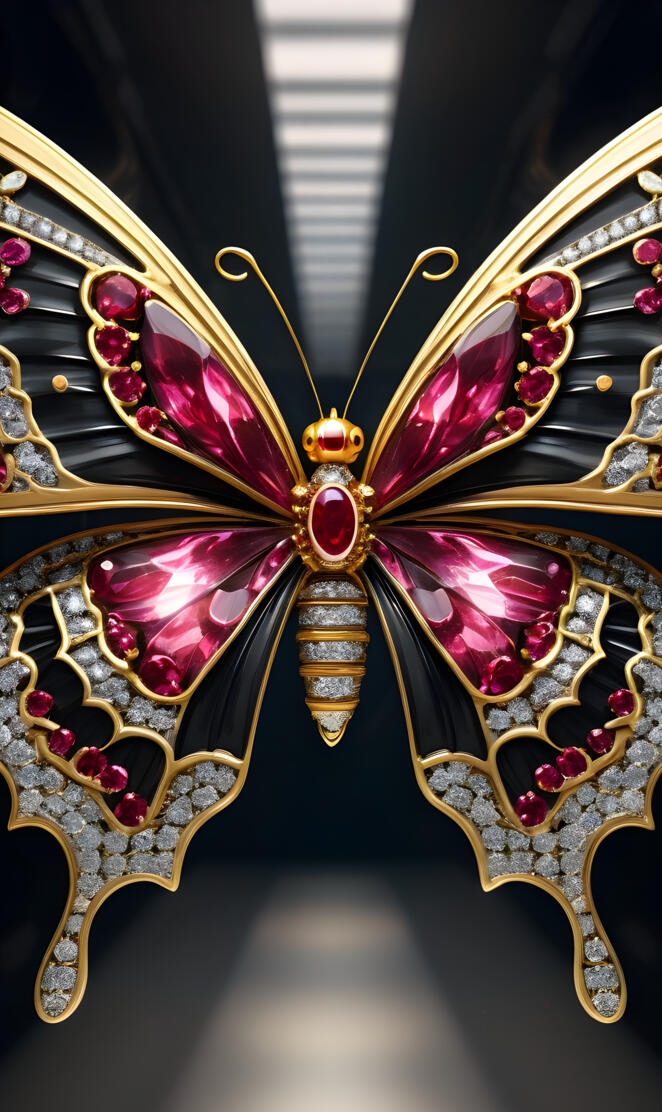 rubies butterflies and the queen