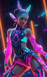 Daniela Braga in a garment