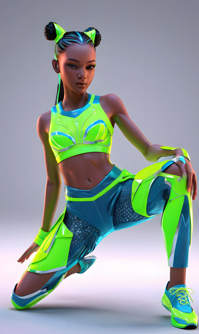 a person in a garment